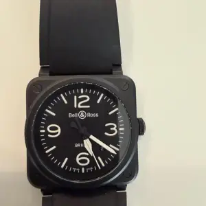 Bell & Ross Bell & Ross BR 03-92 CeramicBlack Matte Full Set with additional B&R Velcro Band