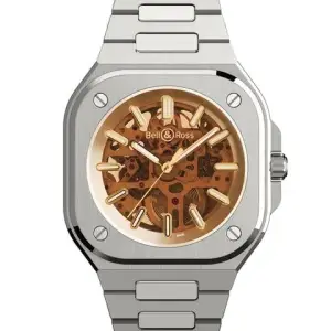 Bell & Ross Bell & Ross BR 0540mm Golden Skeleton Limited Edition BR05A-CH-SKST/SST NEW UNWORN