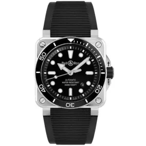 Bell & Ross Bell & Ross BR 03Diver 42mm BR03A-D-BL-ST/SRB Diver Black