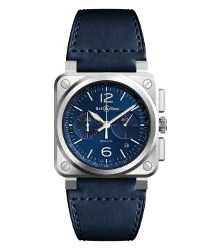 Bell & Ross BR-03 Chrono Blue Steel
