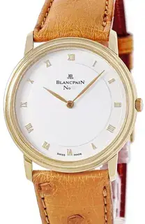 Blancpain Blancpain Villeret Ultra-Slim 0021-1418-55-0003 33.5mm Yellow gold White