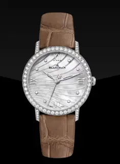 Blancpain Blancpain Ultraplate 6104 4654 55A 29mm Stainless steel White