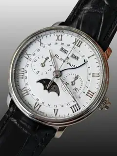 Blancpain Blancpain Villeret 6685 1127 55B Stainless steel White