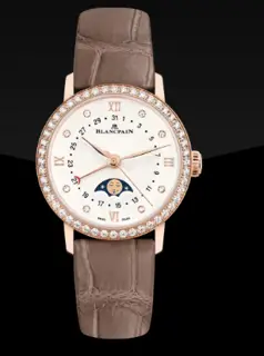 Blancpain Blancpain Quantième Phases de Lune 6106 2987 55A 29mm Rose gold White