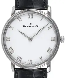 Blancpain Blancpain Ultraplate 6605 1127 55B 7.45mm Stainless steel White