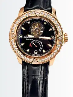 Blancpain Blancpain Fifty Fathoms 5025 9530 52A 45mm Rose gold Black