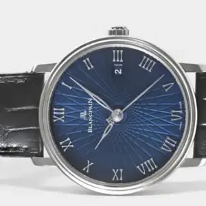 Blancpain Blancpain Villeret 6223C 1529 55A 37.5mm White gold Blue