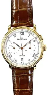 Blancpain Blancpain Villeret 6680F 3631 55B 44mm Rose gold White