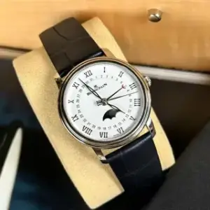 Blancpain Blancpain Quantième Phases de Lune 6126 1127 55B 33mm Stainless steel White