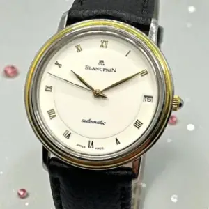 Blancpain Blancpain Villeret Ultra-Slim 1195-1318 34mm Yellow gold White