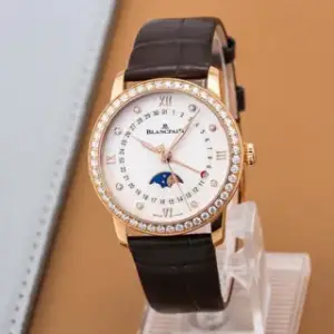 Blancpain Blancpain Quantième Phases de Lune 6126 2987 55B 33mm Rose gold White