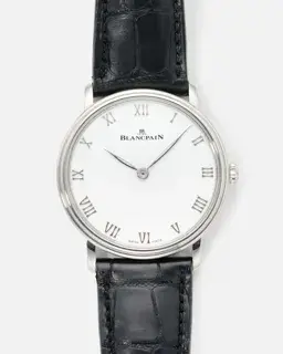 Blancpain Blancpain Ultraplate 6605 1127 55B Stainless steel White