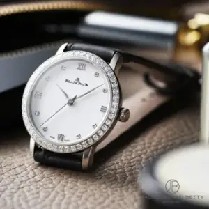 Blancpain Blancpain Ultraplate 6104 4628 55A 29mm Stainless steel White