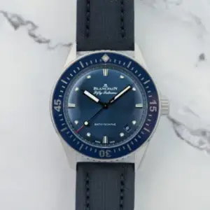 Blancpain Blancpain Fifty Fathoms 5100 1140 O52A 38mm Stainless steel Blue