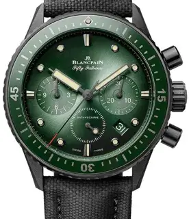 Blancpain Blancpain Fifty Fathoms 5200 0153 B52A 43.5mm Ceramic Green