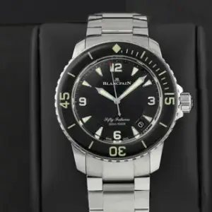 Blancpain Blancpain Fifty Fathoms 5015 1130 71S 45mm Stainless steel Black