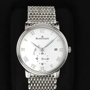 Blancpain Blancpain Villeret 6606 1127 MMB 40mm Stainless steel White