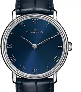 Blancpain Blancpain Ultraplate 6605 3440 55A 40mm Platinum Blue