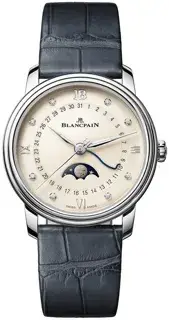 Blancpain Blancpain Villeret 6126N-1187-55B 33mm Stainless steel Silver