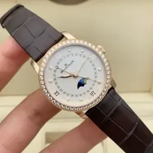 Blancpain Blancpain Quantième Phases de Lune 6126 2987 55B 33mm Rose gold White, Price & Market Data