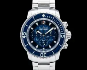 Blancpain Blancpain Fifty Fathoms 5085FB 1140 71B 45mm Stainless steel Blue