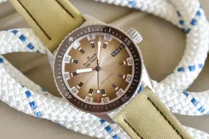Blancpain Fifty Fathoms Bathyscaphe Day Date Desert Edition