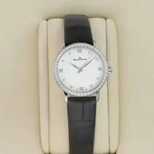Blancpain Blancpain Ultraplate 6104 4628 55A 29mm Stainless steel White · 6104 4628 55A