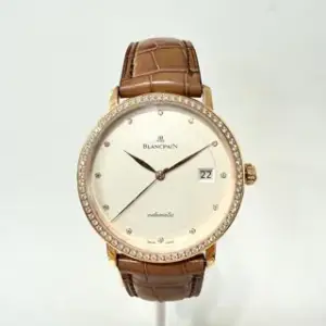 Blancpain Blancpain Villeret Ultra-Slim 6223-2987-55b 37.6mm Rose gold Champagne