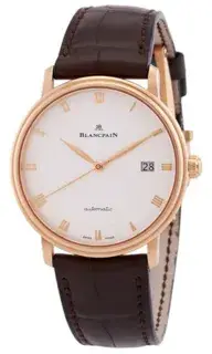 Blancpain Blancpain Villeret Ultra-Slim 6223-3642-55b 38mm Rose gold White