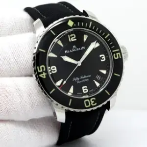 Blancpain Blancpain Fifty Fathoms 5015 1130 52A 45mm Stainless steel Black
