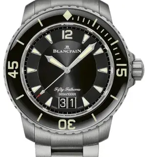 Blancpain Blancpain Fifty Fathoms 5050 12B30 98B 45mm Titanium Black