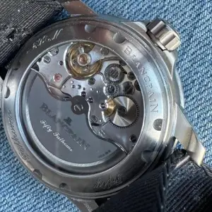 blancpain Blancpain Fifty FathomsAutomatic 50 Fathoms Grande Date Titanium NATO Strap