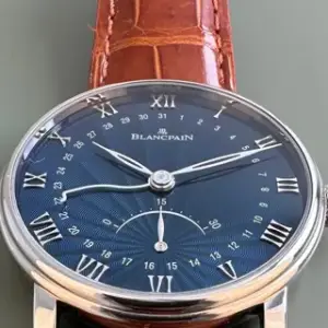 Blancpain Blancpain Villeret 6653Q 1529 55B 40mm White gold Blue