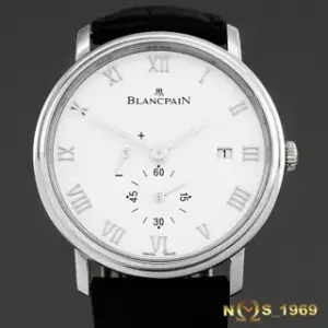 Blancpain Blancpain Villeret 6606 1127 55B 40mm Stainless steel White