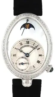 Breguet Breguet Reine de Naples 8908BB/V2/864D00D 29mm White gold Blue and Silver