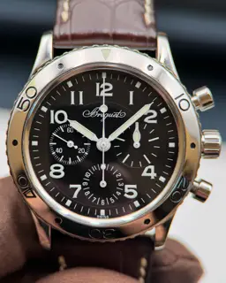 Breguet Breguet Type XX 3800 39mm Stainless steel Black · 3800