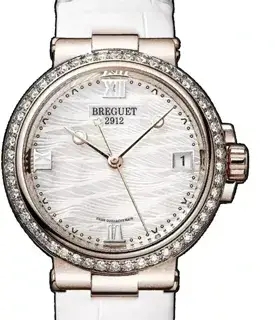 Breguet Breguet Marine 9518BR/52/984/D000 33mm Rose gold White