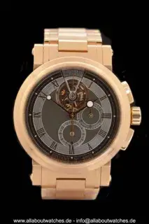 Breguet Breguet Marine 5837BR/92 42mm Rose gold Silver and Gray