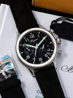 Breguet Breguet Type XX 2057 42mm Stainless steel Black
