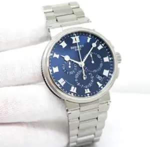 Breguet Breguet Marine Chronograph 5527TI/Y1/TW0 42mm Titanium Blue