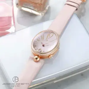 Breguet Breguet Reine de Naples 8918BR/2C/364/D00D 28.5mm Rose gold Pink