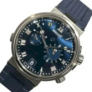 Breguet Breguet Marine 5547TI/Y1/9ZU 40mm Titanium Blue, Price & Market Data