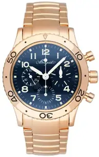 Breguet Breguet Type XX 3800 39mm Rose gold Blue