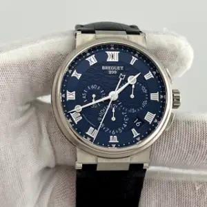 Breguet Breguet Marine Chronograph 5527 / 5527BB/Y2/9WV 42mm White gold Blue, Price & Market Data