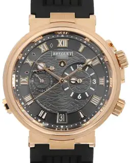Breguet Breguet Marine 5547BR/G3/9ZU 40mm Rose gold Gray