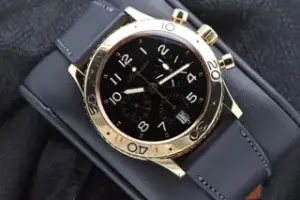 Breguet Breguet Type XX 3820BA 39.5mm Yellow gold Black and Golden