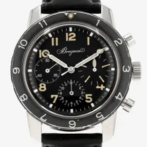Breguet Breguet Type XX 42 98 57 40mm Stainless steel Black