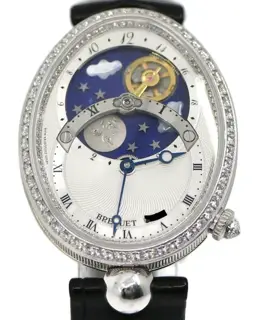 Breguet Breguet Reine de Naples 8998BB 32mm White gold Silver · 8998BB