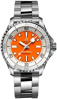 Breitling Breitling Superocean A17377211O1A1 36mm Stainless steel Orange