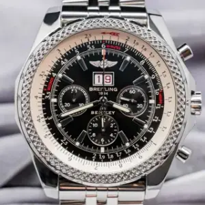 Breitling Breitling Bentley A44362 49mm Stainless steel Black